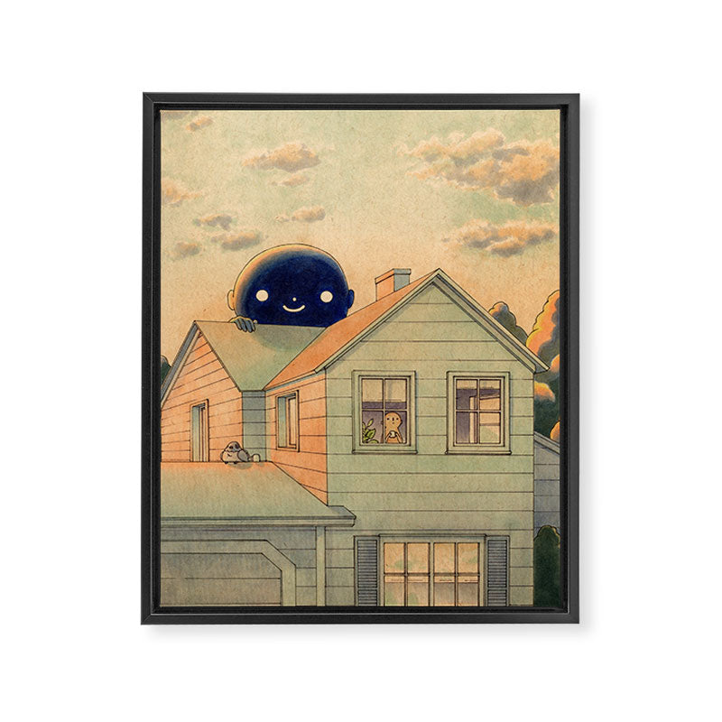 Dawn Framed Canvas Print Gallery Image 6