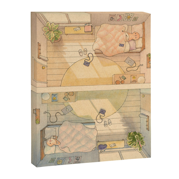 Day and Night Canvas Print Gallery Image 1