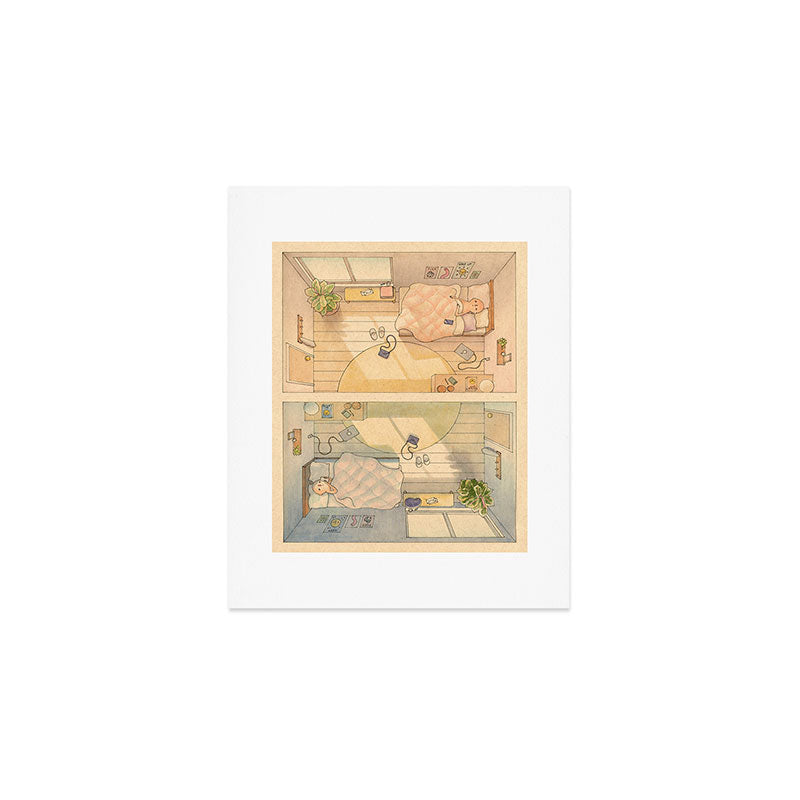 Day and Night Art Print Gallery Image 1