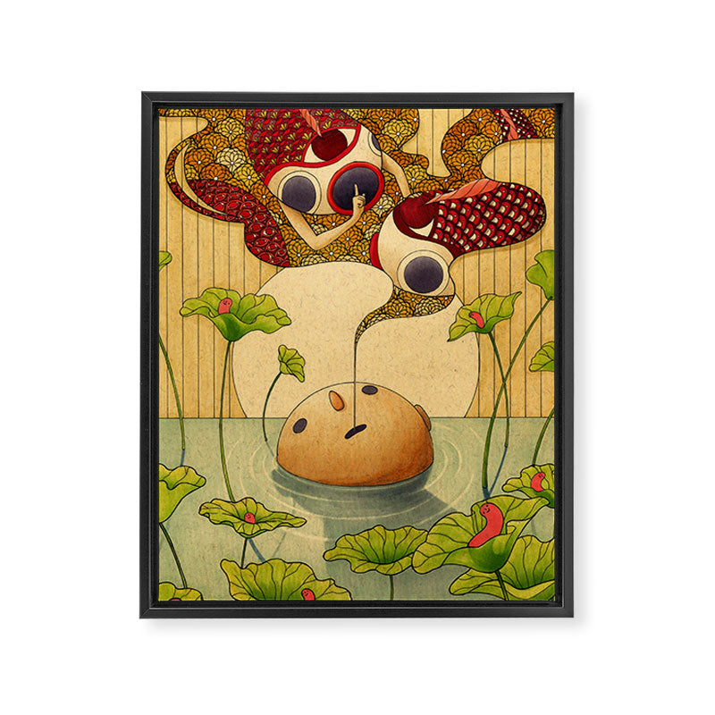 Daydream Framed Canvas Print Gallery Image 6