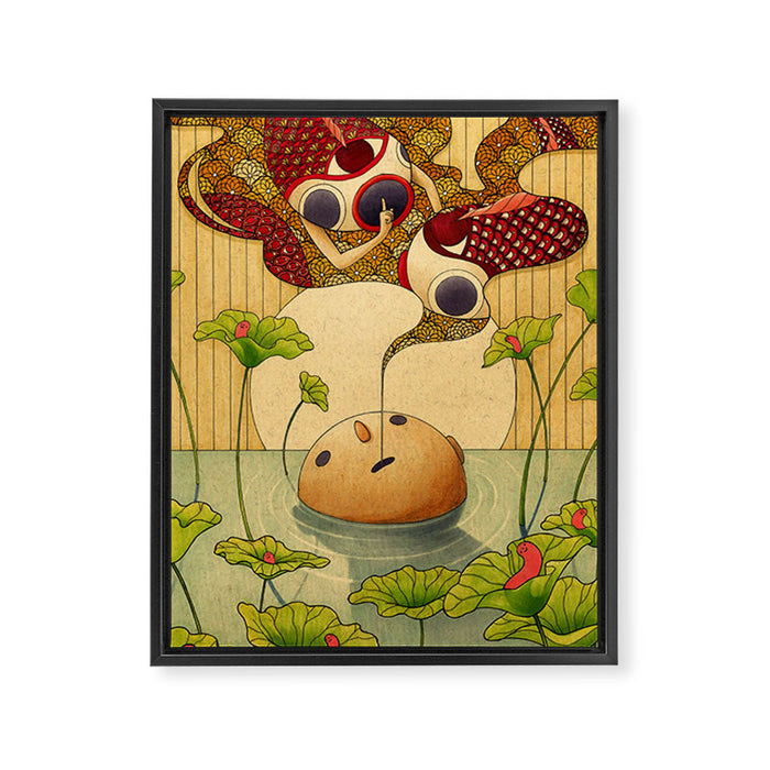 Daydream Framed Canvas Print Gallery Image 1