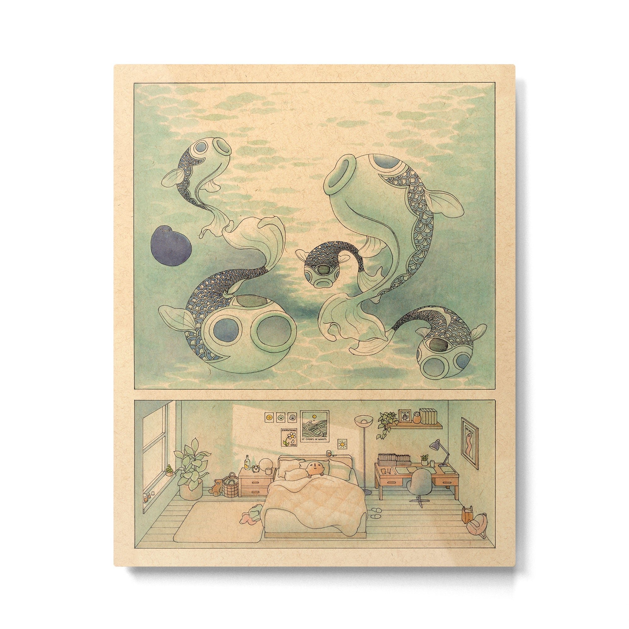 Deep Sea Dreams Metal Print Gallery Image 4