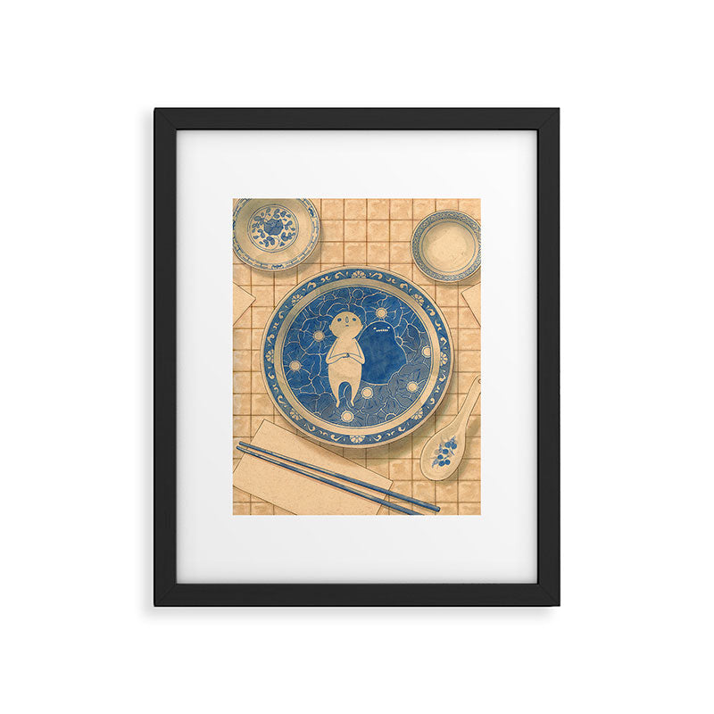 Dishes Framed Art Print Gallery Image 4