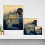 Dusk Canvas Print Gallery Image 3