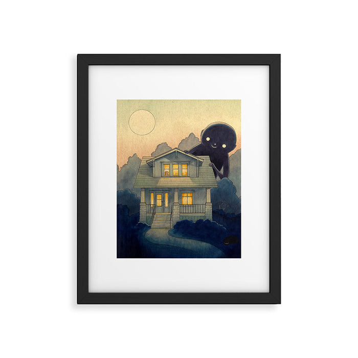 Dusk Framed Art Print Gallery Image 1