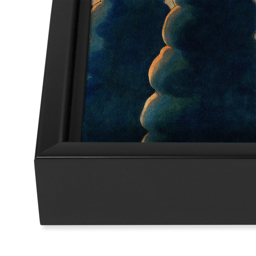 Dusk Framed Canvas Print Gallery Image 3