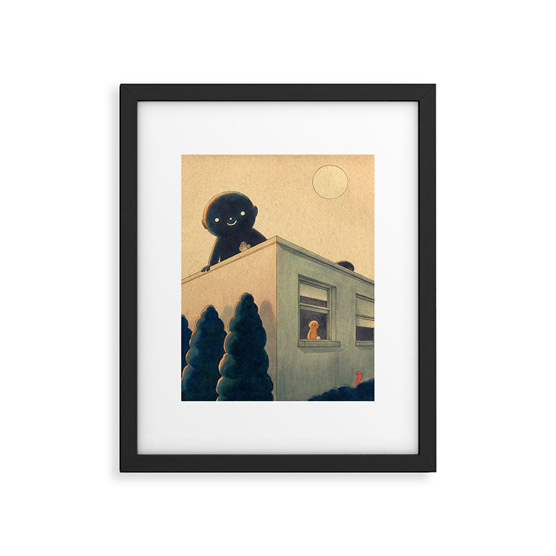 Dusk Framed Art Print Gallery Image 5