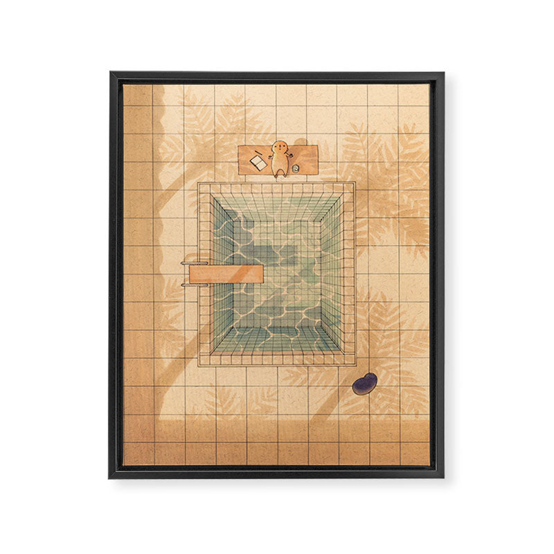 End of Summer Framed Canvas Print Gallery Image 3