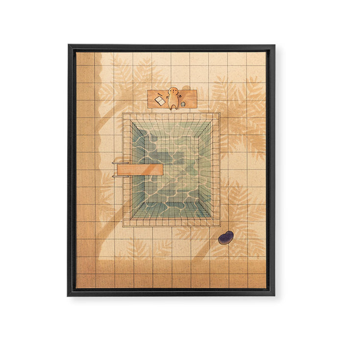 End of Summer Framed Canvas Print Gallery Image 1