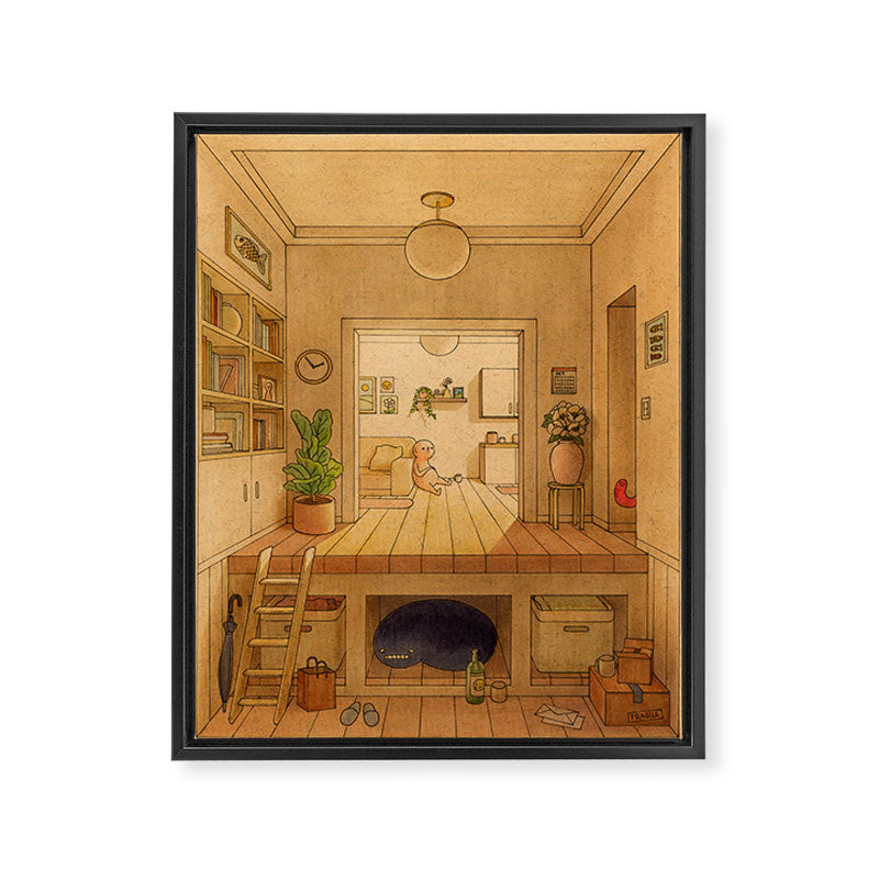 Entryway Framed Canvas Print Gallery Image 6