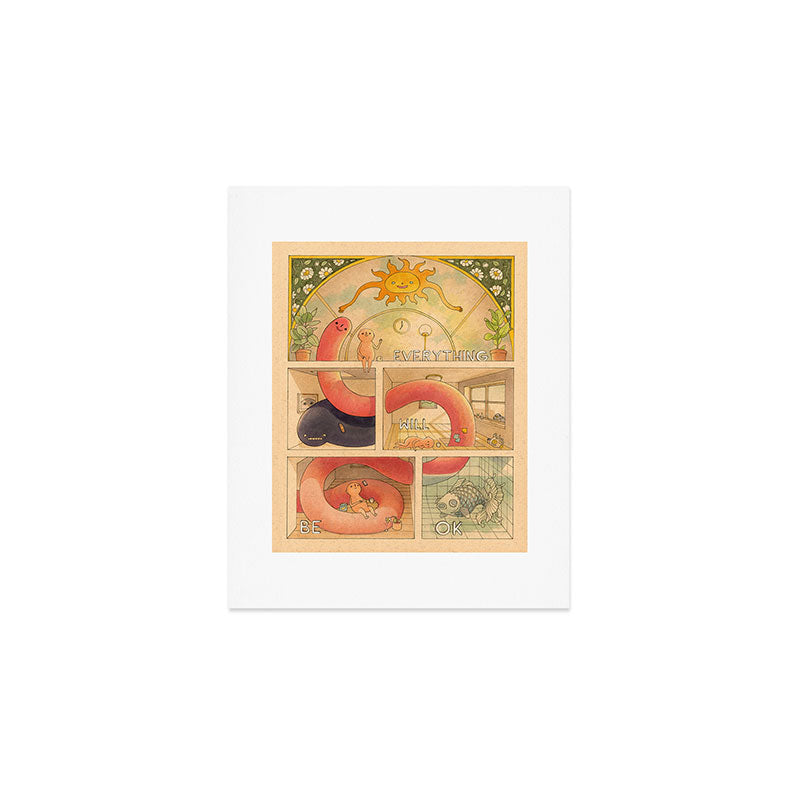 Everything Will be Ok Art Print Gallery Image 1