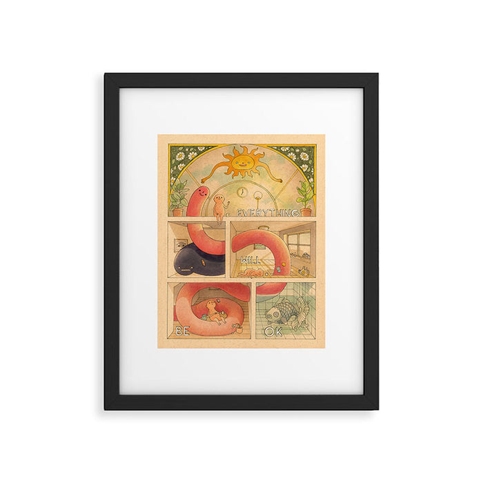 Everything Will be Ok Framed Art Print Gallery Image 1