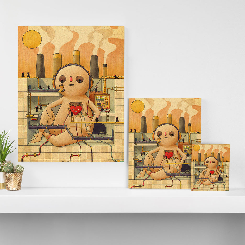 Feelings Factory Canvas Print Gallery Image 3