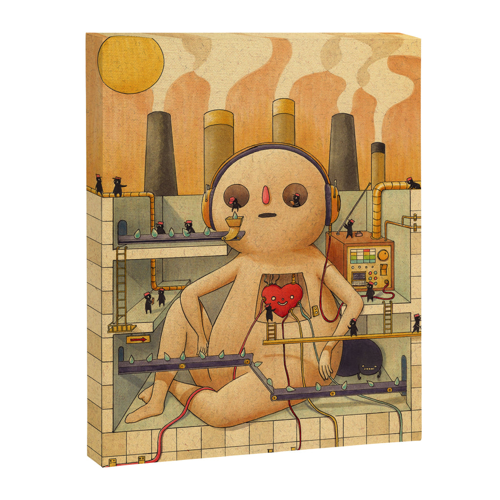 Feelings Factory Canvas Print Gallery Image 6