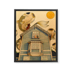 Fish Migration Framed Canvas Print Gallery Image 6