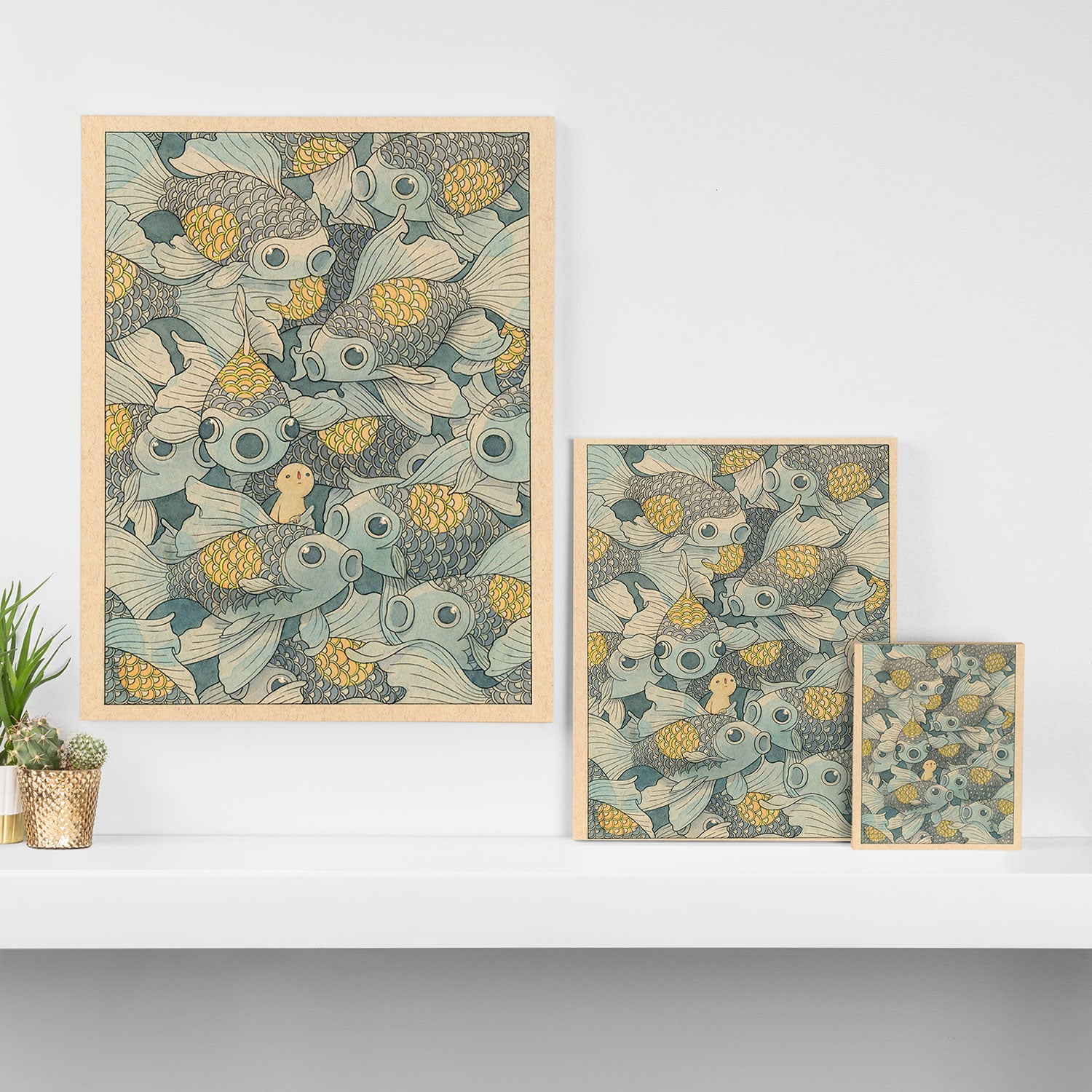 Fish Tank Canvas Print Gallery Image 3