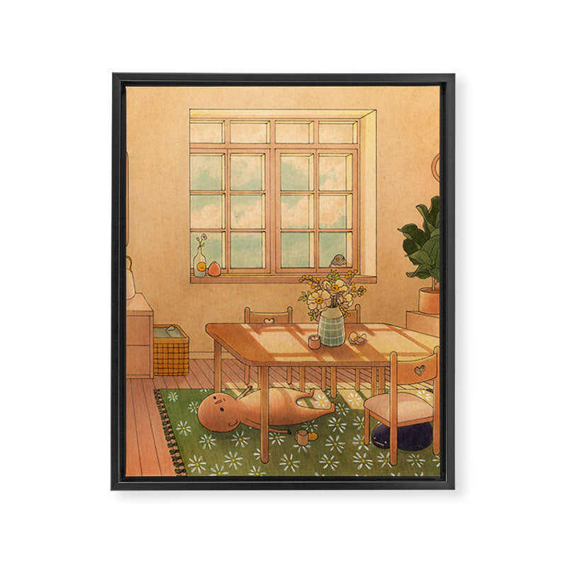 Floor Time Framed Canvas Print Gallery Image 6