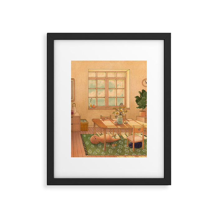 Floor Time Framed Art Print Gallery Image 1