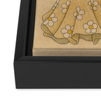 Floral Ghosties Framed Canvas Print Gallery Image 2
