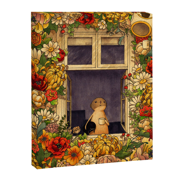 Flower Garden Canvas Print Gallery Image 1