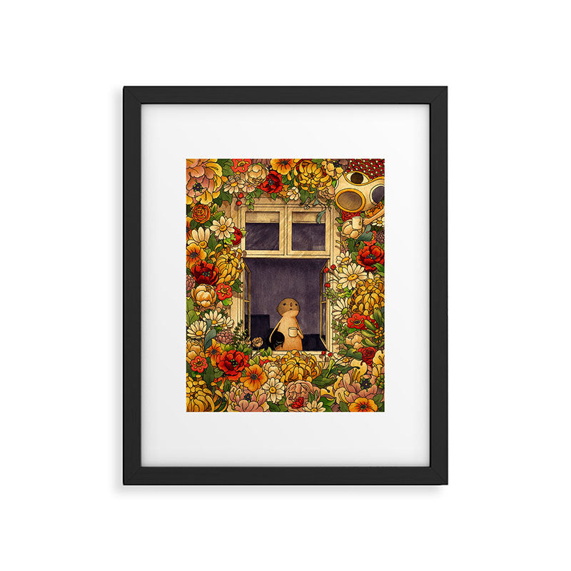 Flower Garden Framed Art Print Gallery Image 5