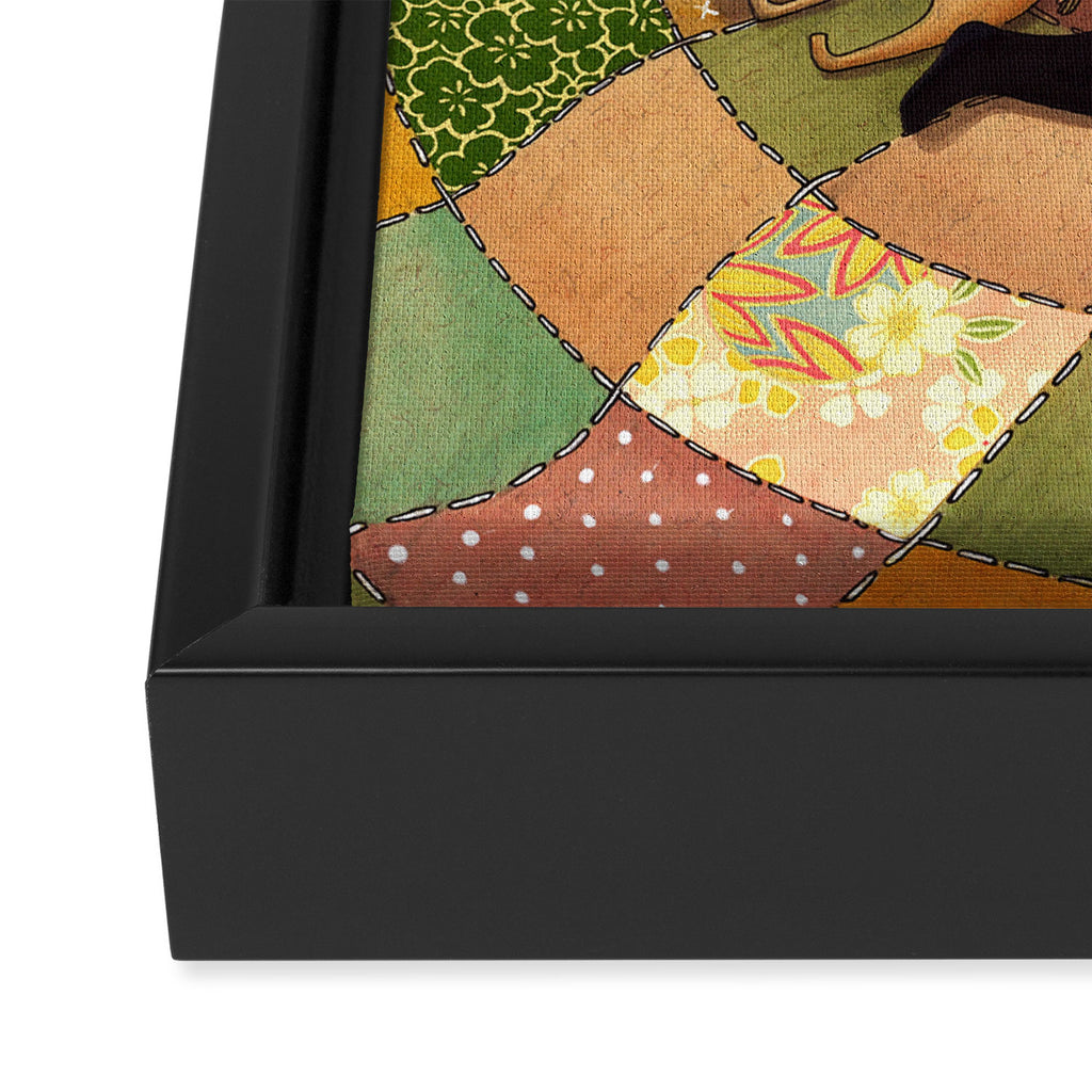 Fo Free Framed Canvas Print Gallery Image 3