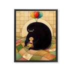 Fo Free Framed Canvas Print Gallery Image 6