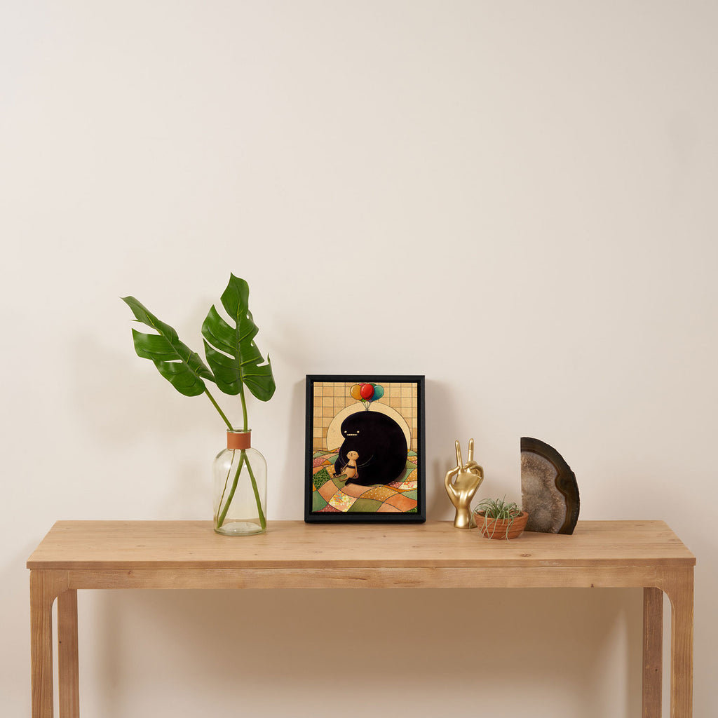 Fo Free Framed Canvas Print Gallery Image 4