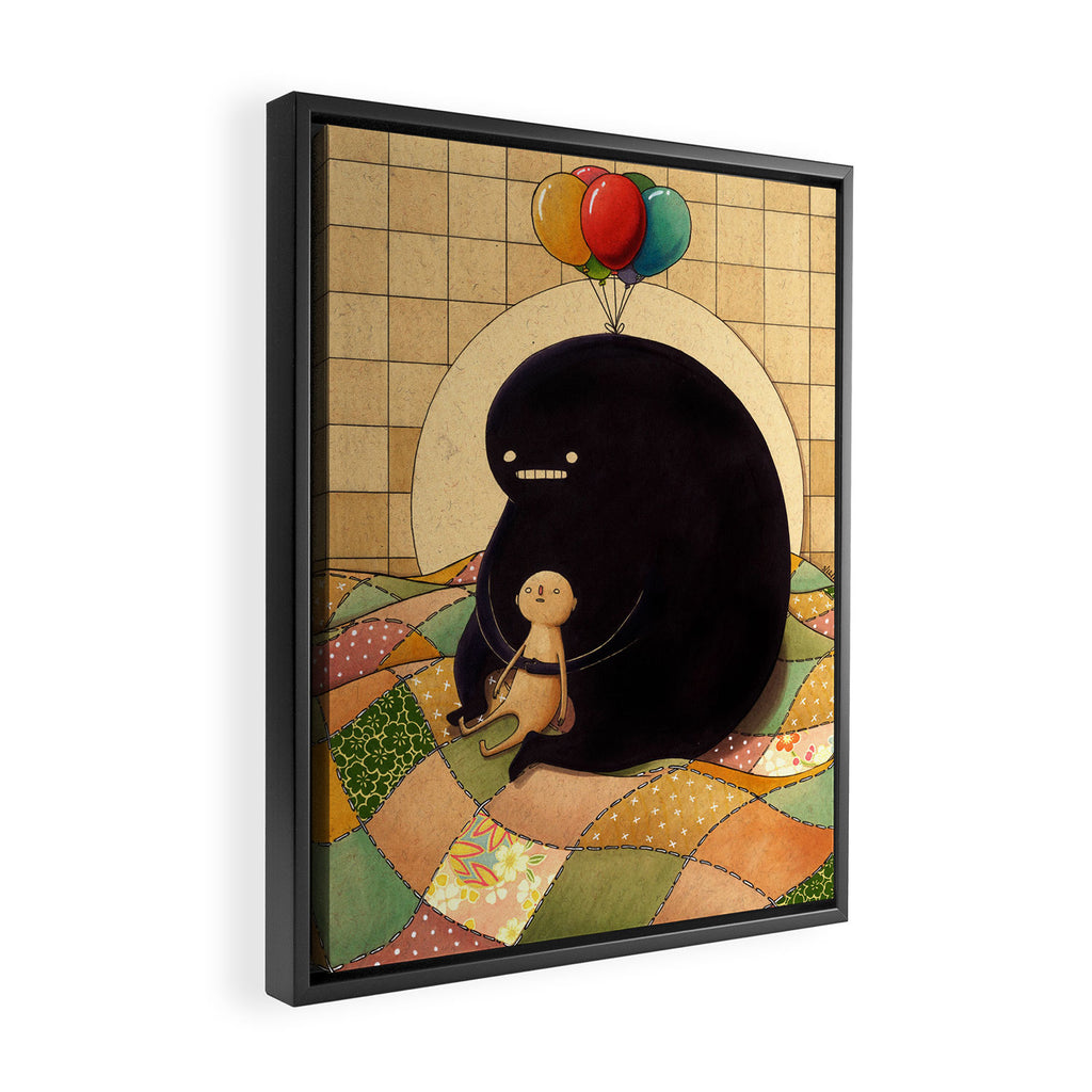 Fo Free Framed Canvas Print Gallery Image 2