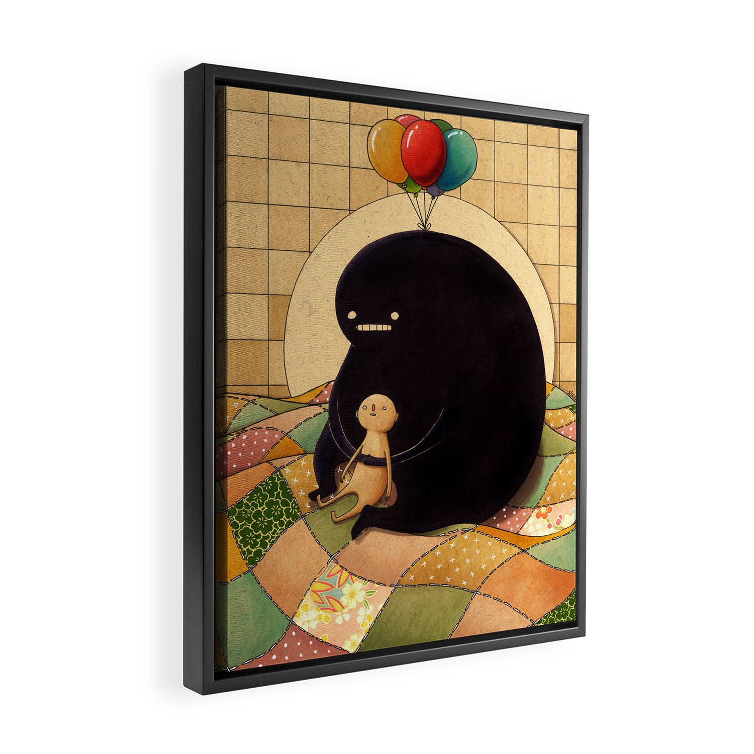 Fo Free Framed Canvas Print Gallery Image 2