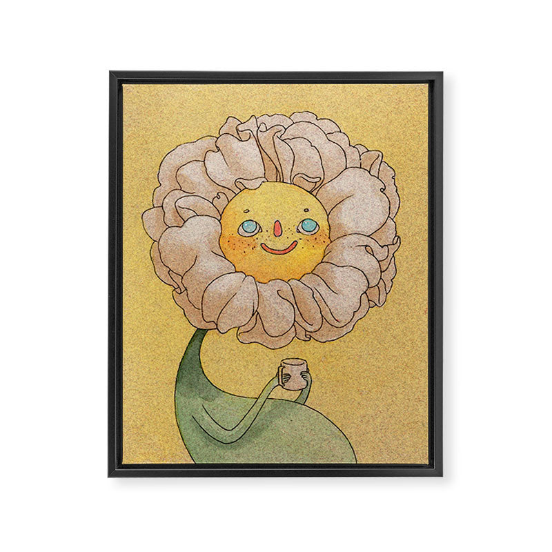 Freckle Flower Framed Canvas Print Gallery Image 8