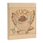 'Fuck' Pigeon 04 Canvas Print Gallery Image 8