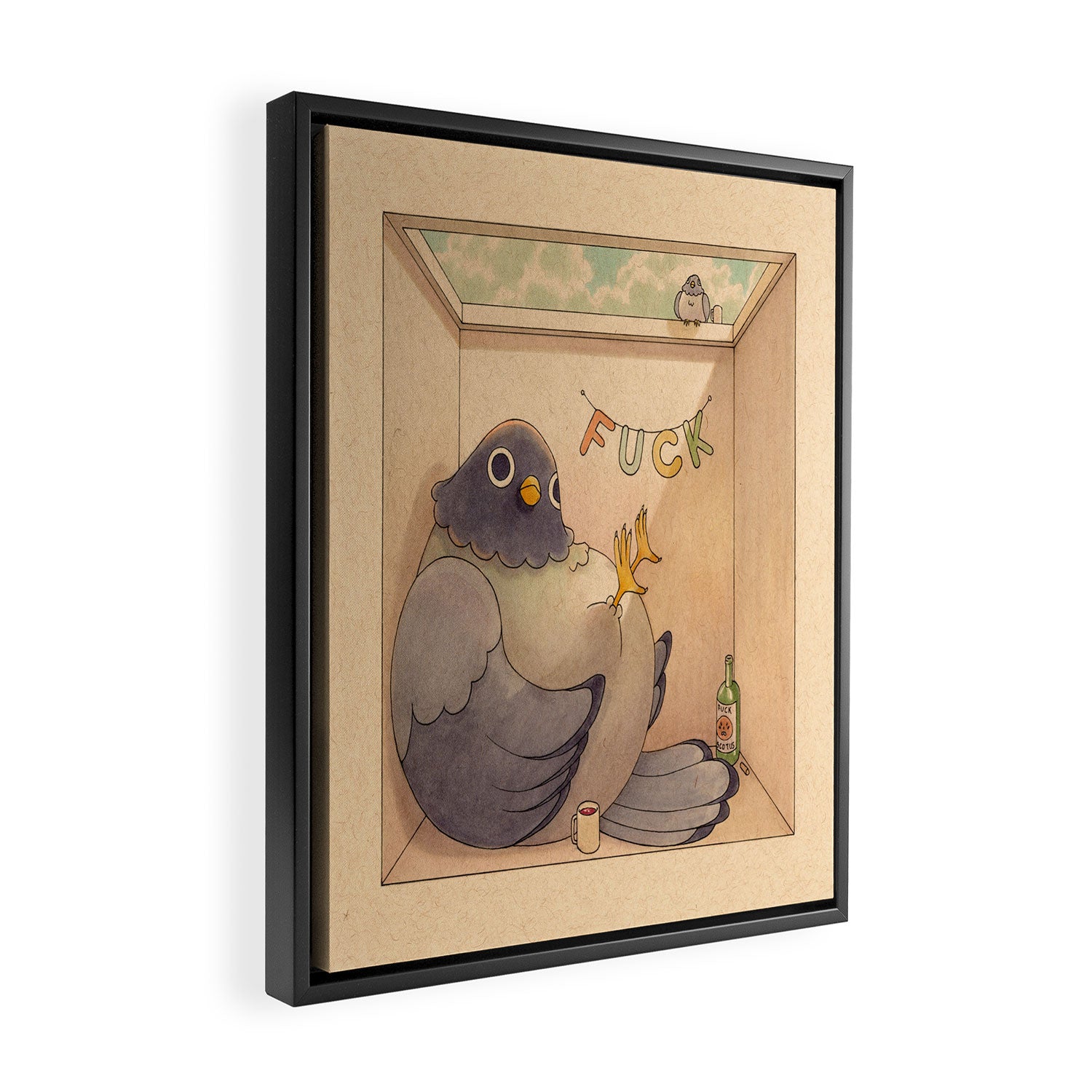 Fuck SCOTUS Framed Canvas Print Gallery Image 2