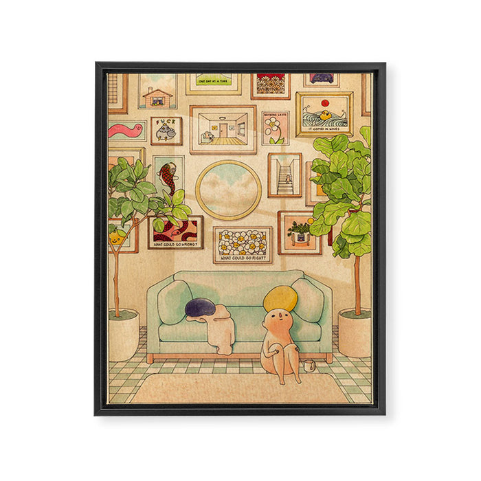 Gallery Wall Framed Canvas Print Gallery Image 1