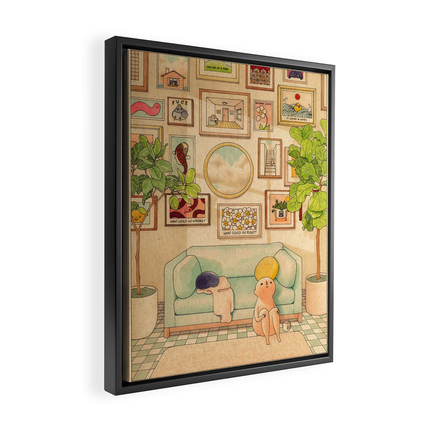 Gallery Wall Framed Canvas Print Gallery Image 2