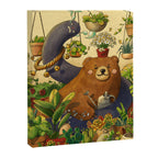 Garden Bear Canvas Print Gallery Image 6