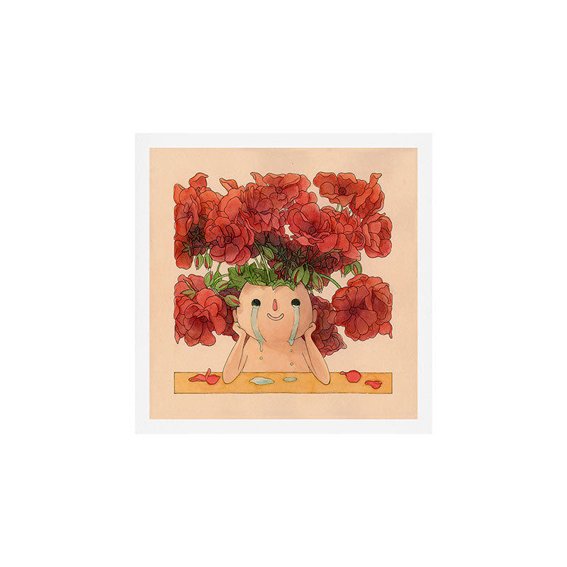 Geraniums Art Print Gallery Image 1