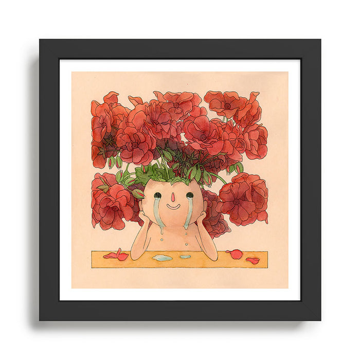 Geraniums Framed Art Print Gallery Image 1
