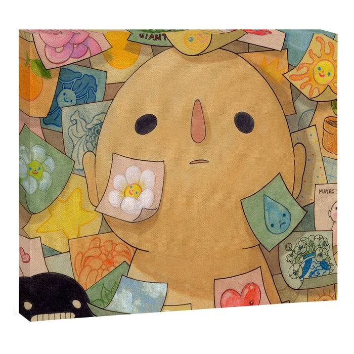 Giant Robot Post-it Show 2023 Canvas Print Gallery Image 1