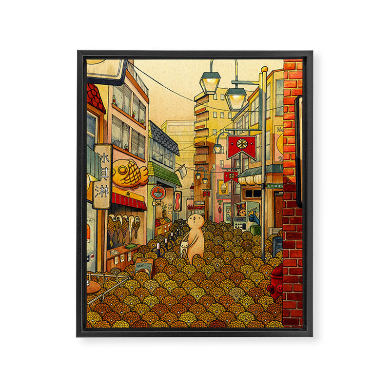Golden Hour Framed Canvas Print Gallery Image 6