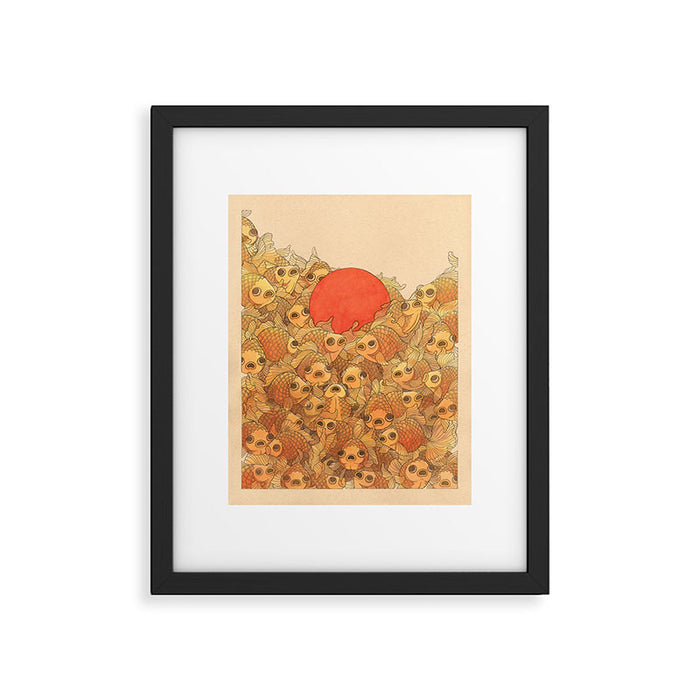 Golden Hour Framed Art Print Gallery Image 1