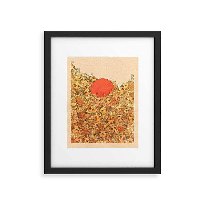 Golden Hour Framed Art Print Gallery Image 4