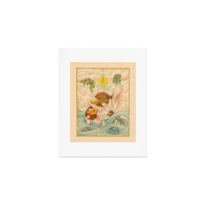Goldfish Art Print Gallery Image 1