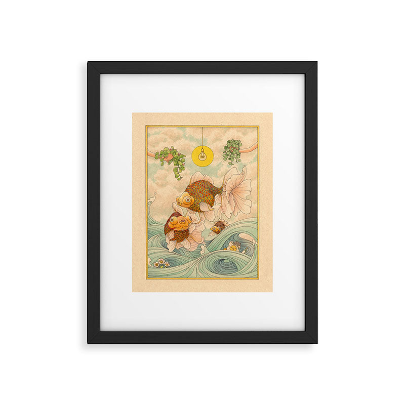 Goldfish Framed Art Print Gallery Image 5