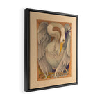 Great Blue Heron Framed Canvas Print Gallery Image 2