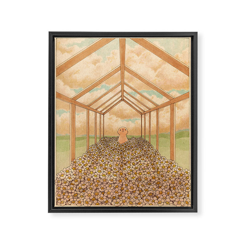 Greenhouse Framed Canvas Print Gallery Image 6