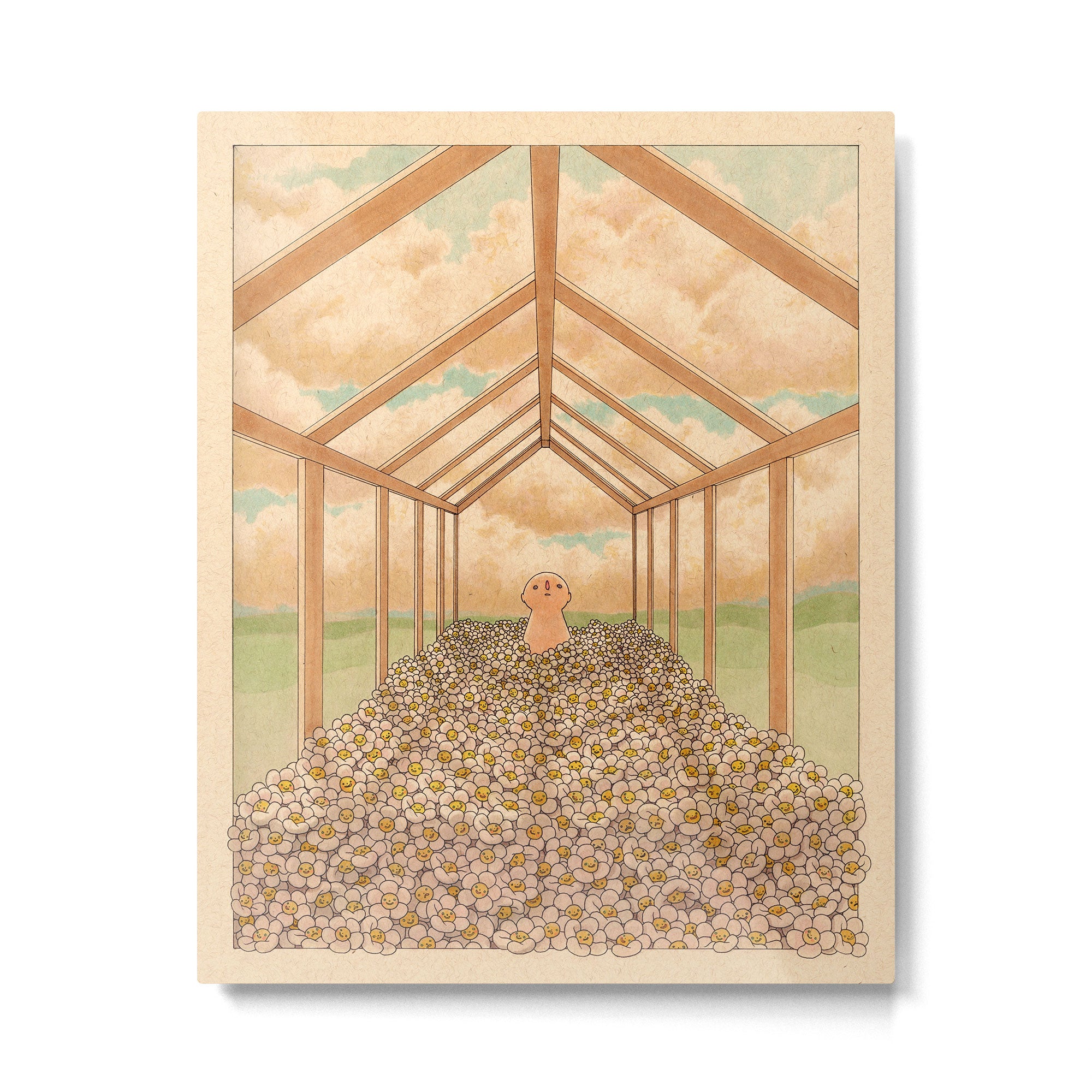 Greenhouse Metal Print Gallery Image 4