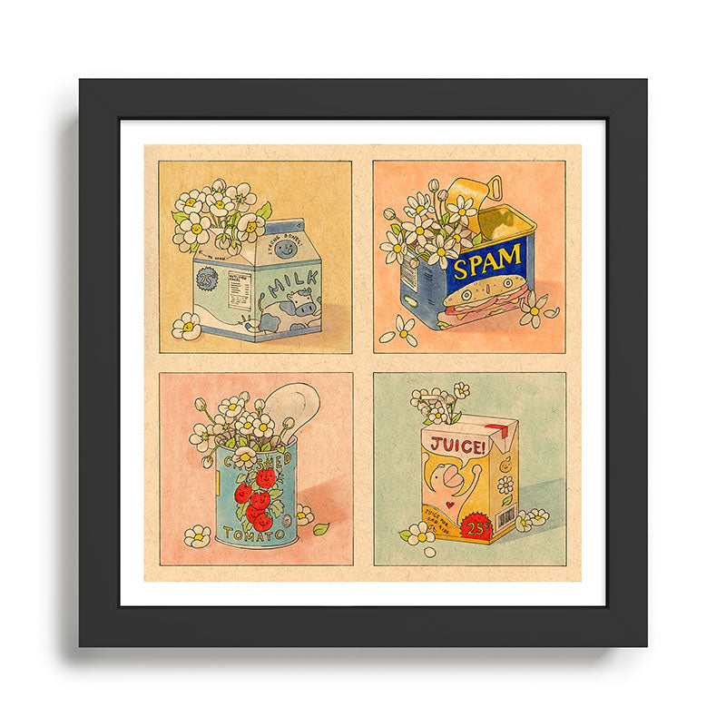 Groceries Framed Art Print Gallery Image 1