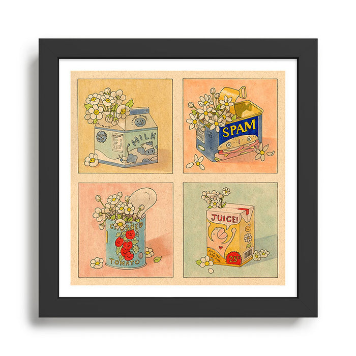 Groceries Framed Art Print Gallery Image 1