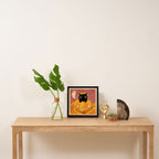 Halloween Cat 01 Framed Canvas Print Gallery Image 3